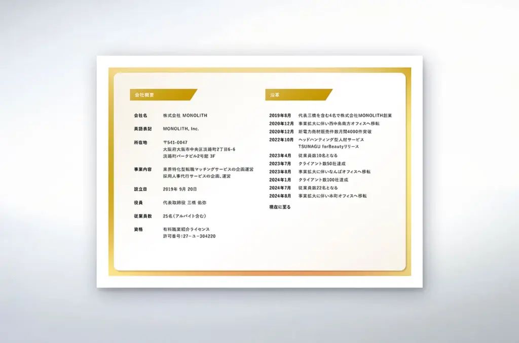 株式会社MONOLITH 制作物 3